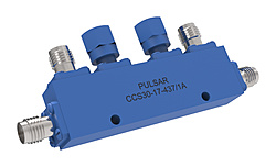 30 dB SMA Dual Directional Coupler, 12.4-18 GHz Model: CCS30-17-437/1A