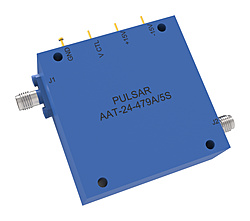 Pulsar Microwave-Voltage Controlled Linearized Attenuator, 4-8 GHz Model: AAT-24-479A/5S压控线性衰减器