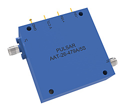 Pulsar Microwave -Voltage Controlled Linearized Attenuator, 8-12.4 GHz Model: AAT-26-479A/5S压控线性衰减器