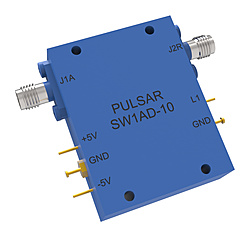 美国Pulsar Microwave–SPST SMA Absorptive Switch, 0.1-1 GHz Model: SW1AD-10吸收式开关