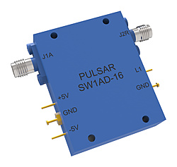美国Pulsar Microwave–SPST SMA Absorptive Switch, 0.3-16 GHz Model: SW1AD-16吸收式开关