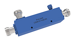 美国Pulsar Microwave -定向耦合器6 dB Type N Directional Coupler, 0.5-1 GHz Model: CS06-01-436/3N