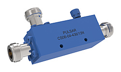 美国Pulsar Microwave-耦合器6 dB Type N Directional Coupler, 1-4 GHz Model: CS06-04-436/13N