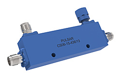 美国Pulsar Microwave 定向耦合器-6 dB SMA Directional Coupler, 2-18 GHz， 型号： CS06-15-436/13