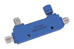 美国Pulsar Microwave -定向耦合器20 dB SMA Directional Coupler- 1-2 GHz Model: CS20-03-436/7