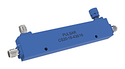 美国Pulsar Microwave -定向耦合器20 dB SMA Directional Coupler-1-18 GHz Model: CS20-18-436/16