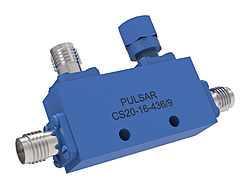 美国Pulsar Microwave -定向耦合器20 dB SMA Directional Coupler-4-18 GHz Model: CS20-16-436/14