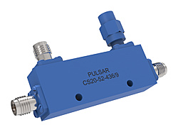 美国Pulsar Microwave -定向耦合器20 dB 2.92mm Directional Coupler-2-40 GHz Model: CS20-52-436/9