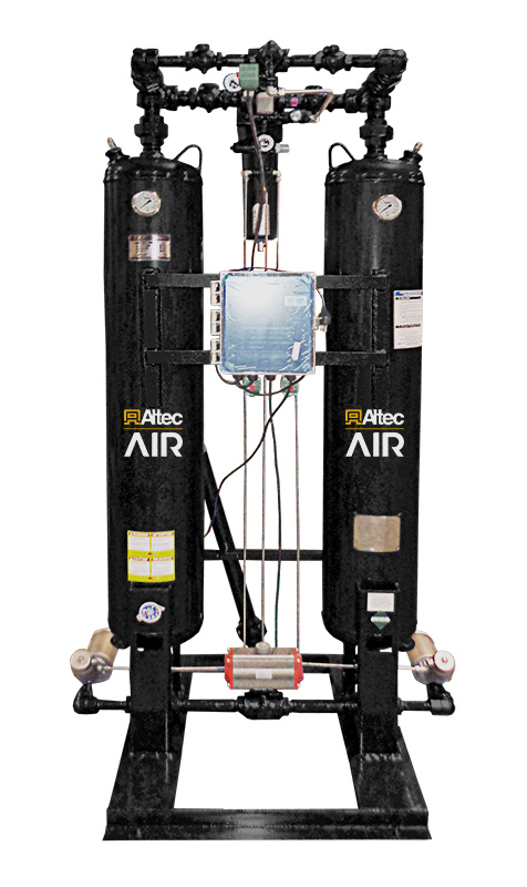 Altec AIR 吸附式空气干燥机 HOF 系列油田 无热蓄热吸附式干燥机 15 至 800 SCFM