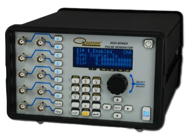 Quantum 9520数字延迟脉冲发生器, 同步信号发生器，9524型脉冲控制仪，同步发生器，高性能脉冲发生器，9528型同步控制器，9520脉冲信号发生器，高频信号发生器，脉冲延时发生器