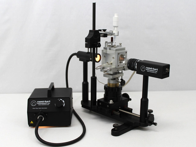 美国Ramehart 接触角测量仪 Model 260 (p/n 260-U4) ，用于测接触角，表面张力，界面张力