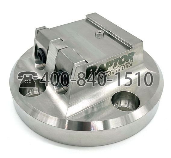 Raptor Workholding-RWP-013SS Stainless Steel 1.5″ Dovetail Fixture 3.8″ Dia. BC 燕尾夹具