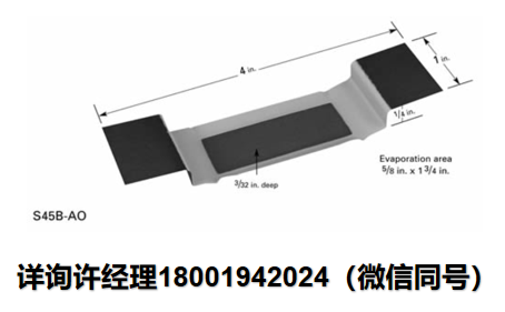 美国R.D. Mathis Company  S45B-AO-W镀氧化铝蒸发舟屏障式蒸发材料