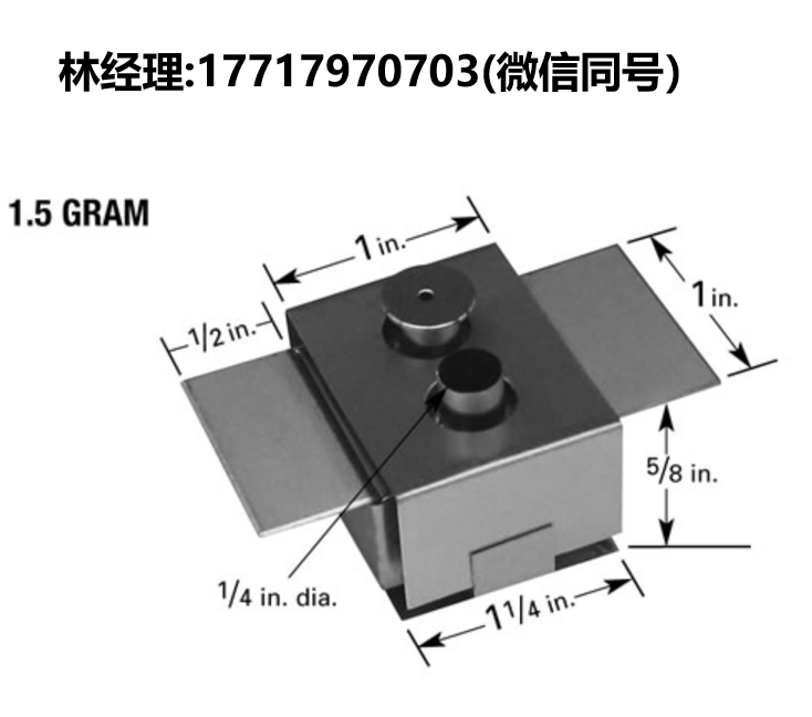 美国,R.D. Mathis,1.5g,SO-21,蒸发源,用于代替氧化铝坩埚舟