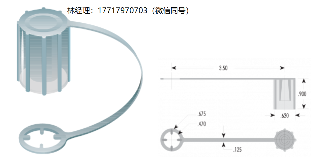 美国,Resenex Corporation,标准盖和系绳盖,R-953