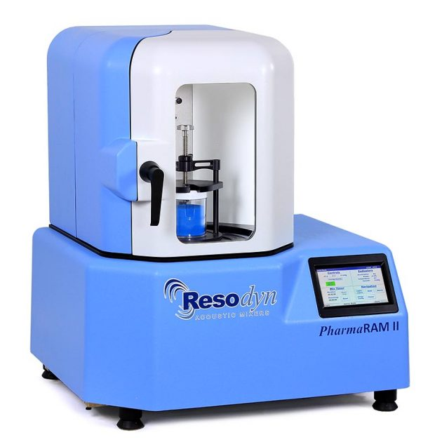 美国 Resodyn PharmaRAM II  粉末混合器 – 药学、制药实验室开发、台式批量混合