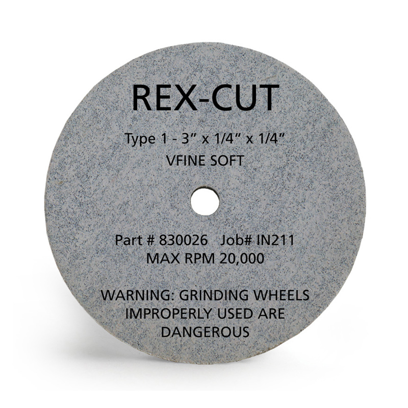 Rex-Cut,T1 去毛刺和表面整理砂轮,棉纤维高速磨轮