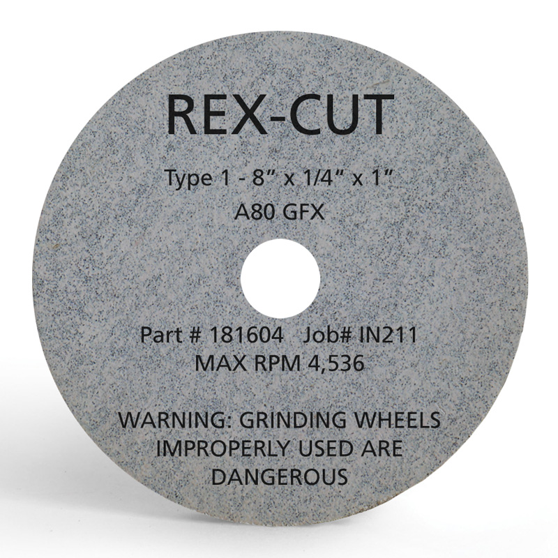 Rex-Cut,T1 去毛刺和表面整理砂轮,大直径砂轮