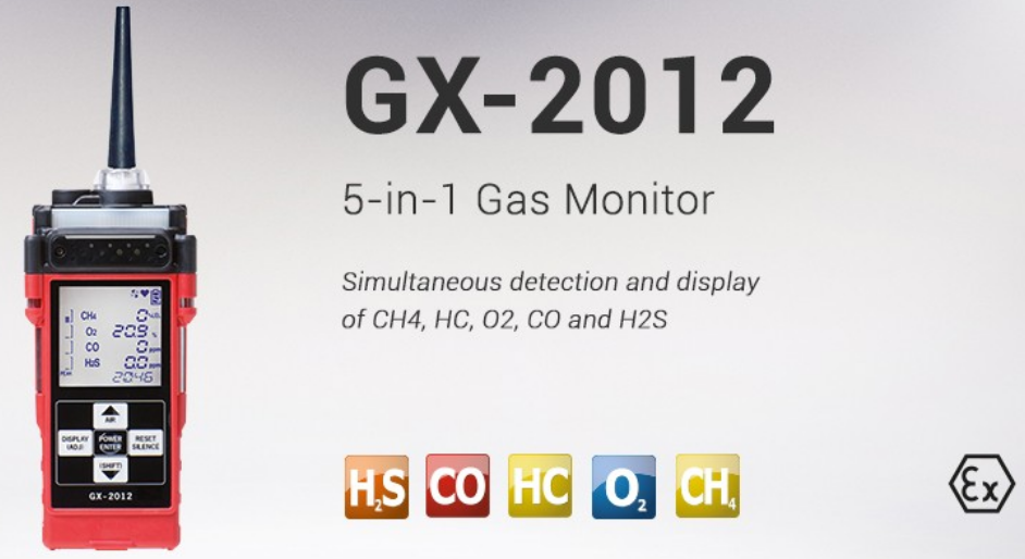 德国RKI Analytical GX-2012便携式气体监测仪