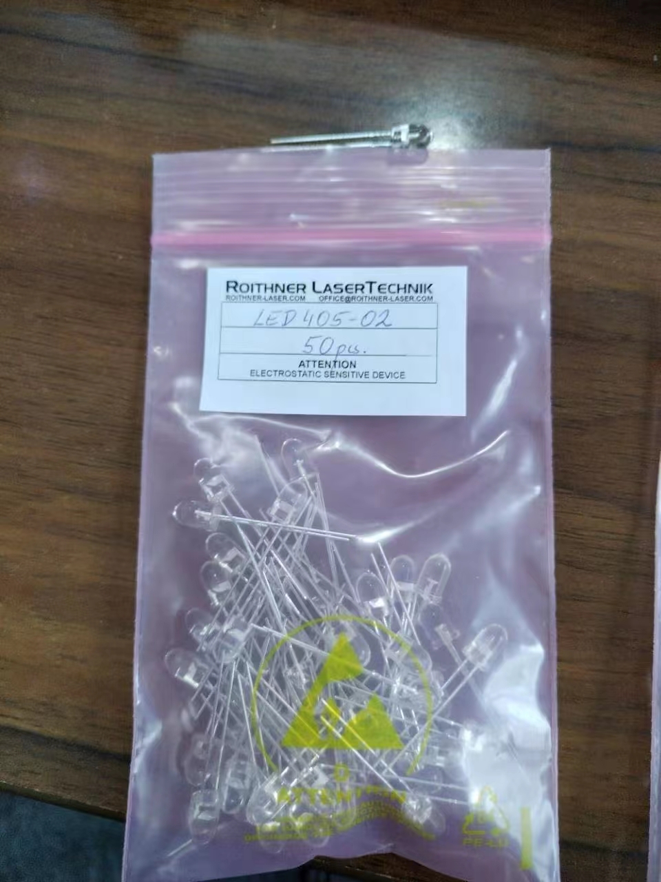 奥地利ROITHNER LASERTECHNIK发光二极管LED405-2,可见光发光二极管