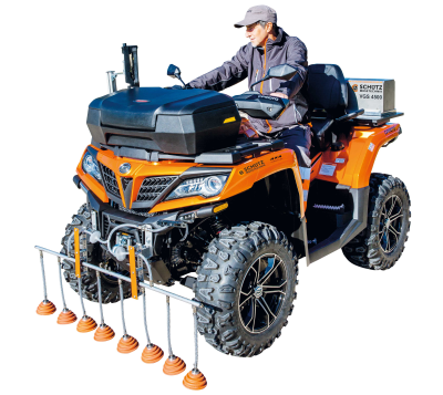 德国Schütz-Messtechnik-VGS 4500 Vehicle Gas Scout，气体地下管道捡漏仪 ，激光测量单元