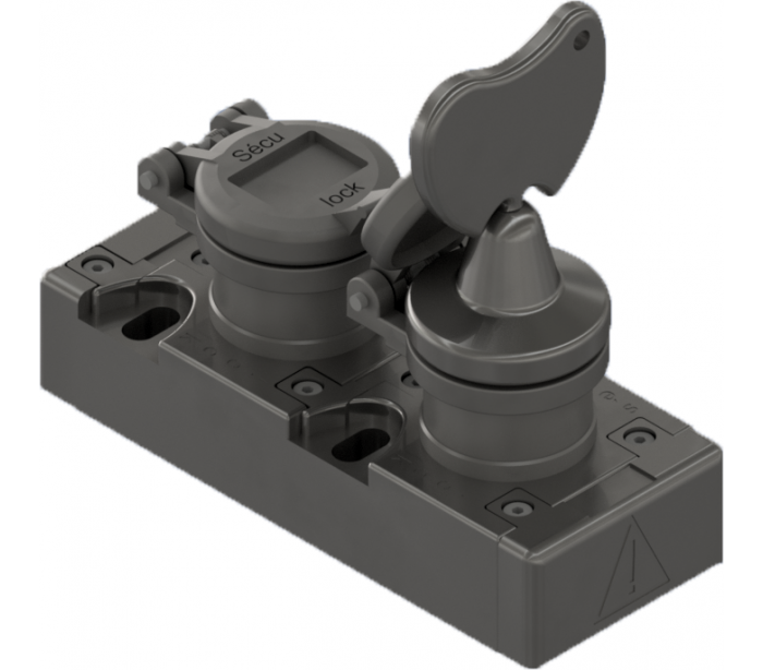 法国SECUMS INTERLOCKS 密钥交换单元EXL-2E