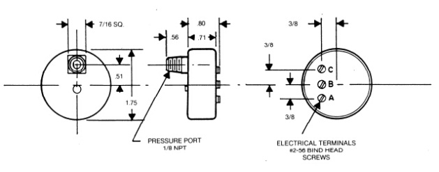 Sensor Systems, L.L.C.公司9000 Pressure Sensors & Transducers 压力传感器