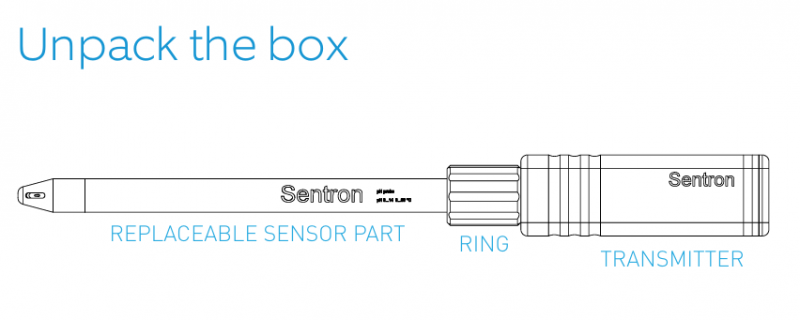 荷兰 SENTRON ConeFET pH/T ISFET 探头,包括免费应用程序 - Sentron ISFET pH 传感器 4 电极电导 ...