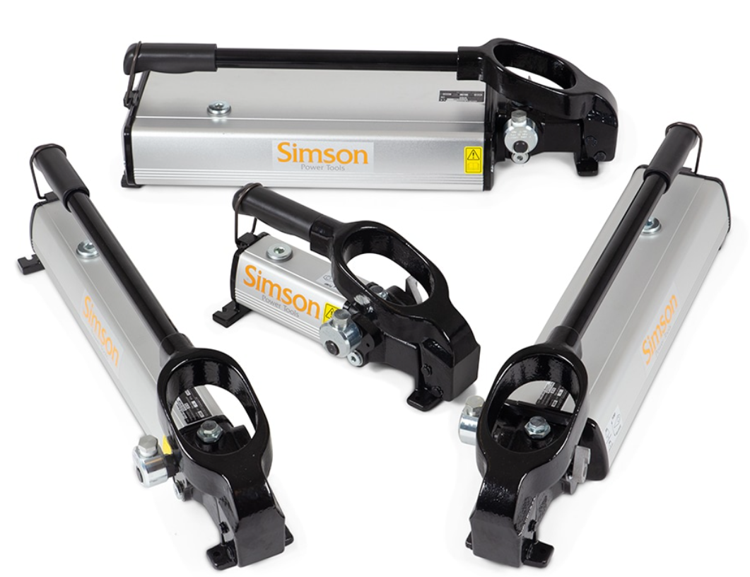 瑞典Simson,两级液压手动泵,700 巴 / 300 厘米3- 4100 厘米3,用于单作用油缸或工具