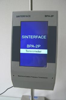 BPA2P BPA2S 接触角测量方法,润湿性能,清洁度,湿润性,疏水性,粘着,Sinterface接触角仪的多种应用,亲水性PVA膜,疏水性PMMA膜