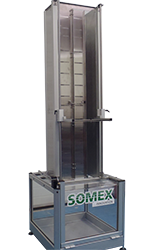 爱尔兰 Somex PET Bottle Drop Tester PET瓶落试验机 标准化水平或垂直位置的容器跌落测试