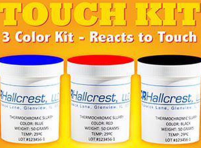 英国 LCR HALLCREST/SPOTSEE 变色液晶油墨 LCD ink