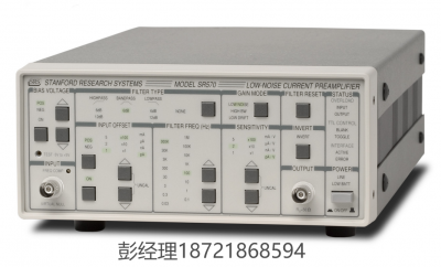 美国SRS SR570低噪声电流前置放大器 前置电流放大器
