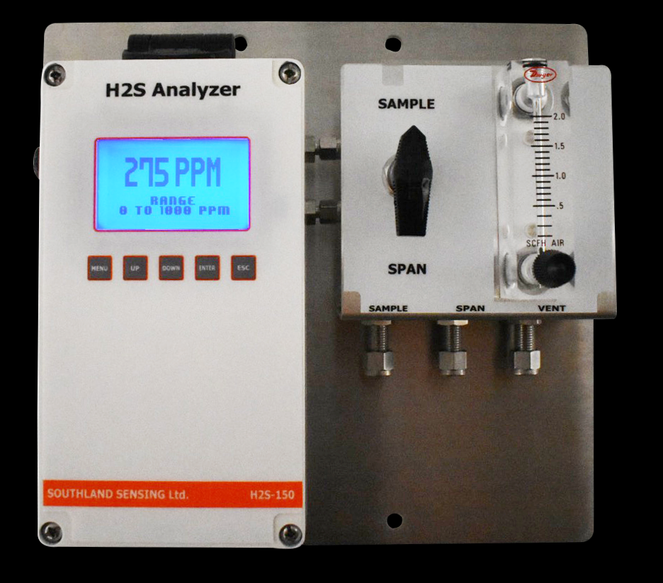 美国Southland Sensing CE危险区域硫化氢分析仪 H2S-150-NG 应用包括天然气，垃圾填埋和其他工业应用