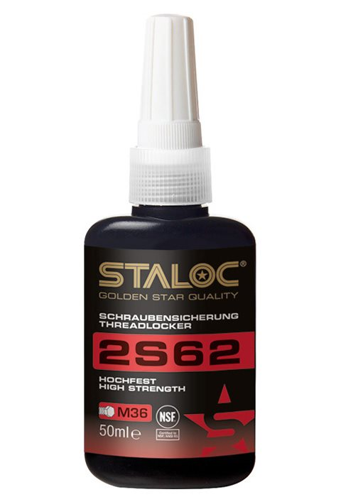 STALOC 厌氧粘合剂 厌氧胶 密封胶 螺纹胶 2S62 螺纹锁固剂，高强度