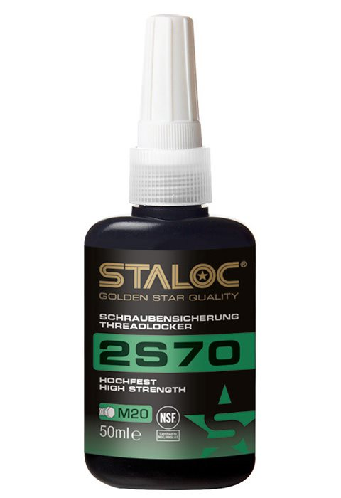 STALOC 厌氧粘合剂 厌氧胶 密封胶 螺纹胶 2S70 螺纹锁固剂，高强度