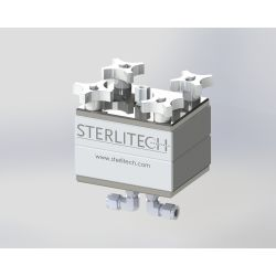 Sterlitech Innovator – 横流过滤器 CF016 Cell Assembly, Crossflow, Acetal Copolymer (Delrin) (CF016D)