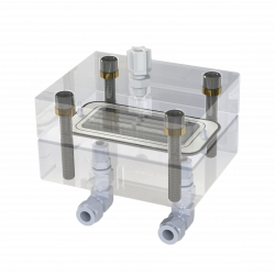 Sterlitech Explorer – 交叉流过滤器 横流膜池 CF042 Cell Assembly, Crossflow, Acrylic (CF042A)