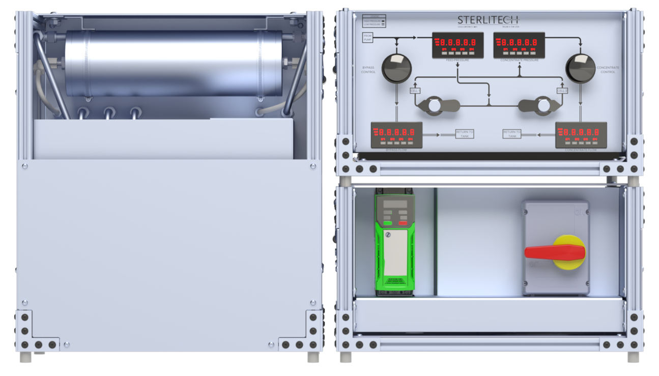 美国 Sterlitech Benchtop Cross/Tangential Flow Filtration System, 230V, 50/60Hz, 1Ph  台式交叉/切向流过滤系统