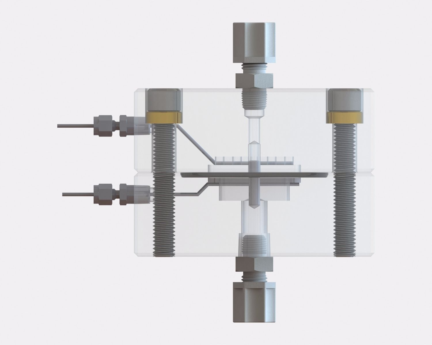 美国 Sterlitech CF016A Electrode Modified Crossflow Assembly, Acrylic  电极改性横流组件，亚克力