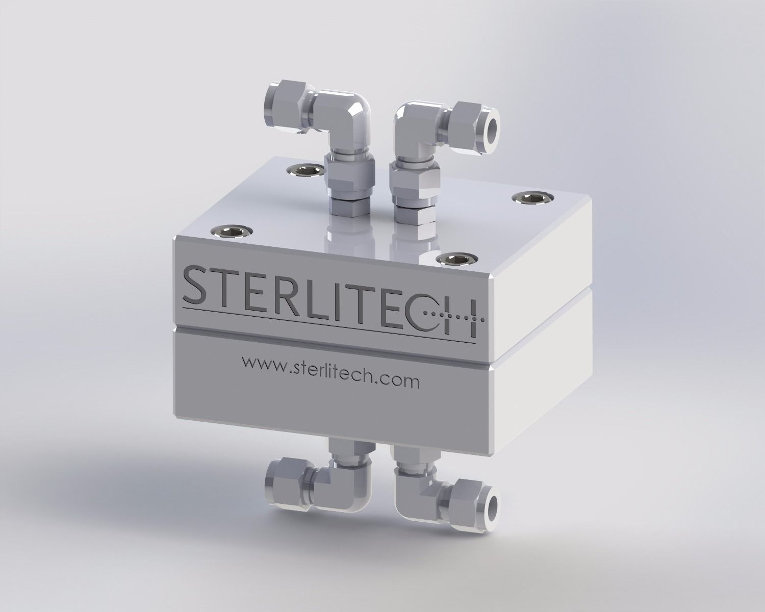 美国 Sterlitech CF016 Cell Assembly, Forward Osmosis, 316 SS 正渗透横流膜池 CF016-FO