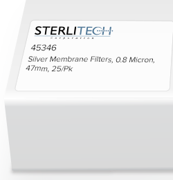 Sterlitech   45346 Sterlitech   45346e, 0.8 Micron, 47mm, 25/Pk