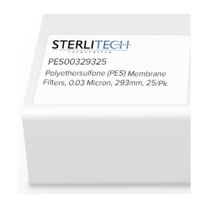 Sterlitech 聚醚砜 （PES） 膜过滤器， 0.03 微米， 293毫米， 25/包 PES00329325