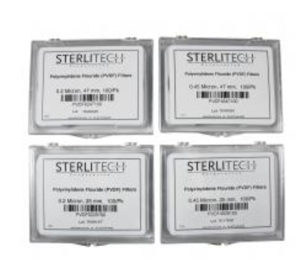 美国 Sterlitech PVDF 亲水膜 – 孔径0.2/0.45 μm
