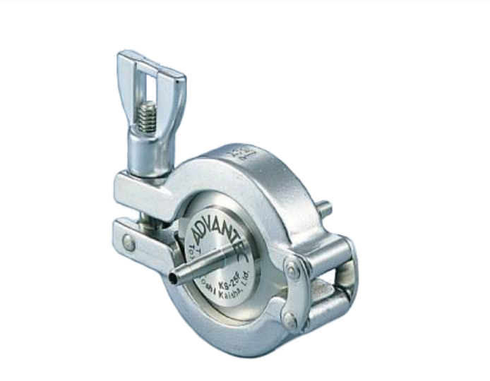 美国 sterlitech Small Filter Holders 小型过滤器支架 不锈钢过滤器支架 KS 25 F, Sanitary In-Line Stainless Steel Holder