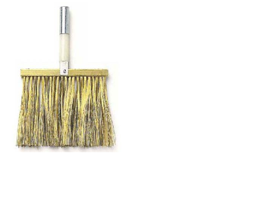 Electro-Technic Products Electrode, Brush Tip, 4 in. Wide 12401 铜刷