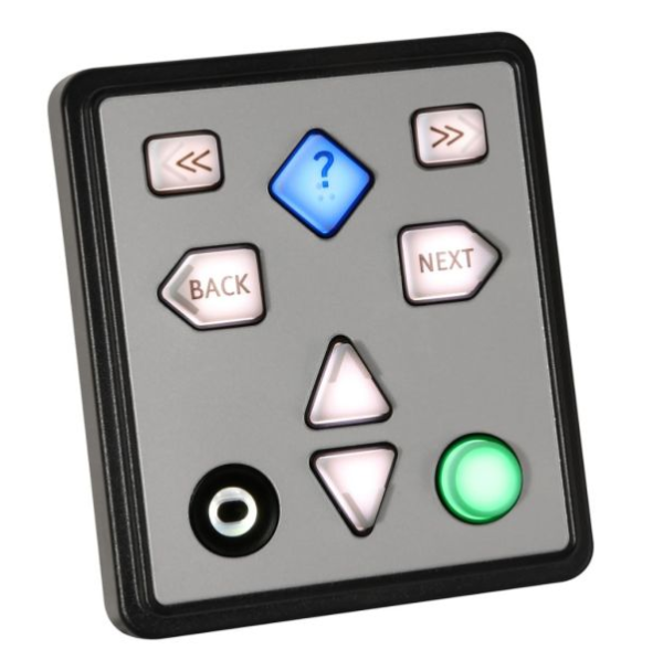 英国Storm Interface辅助科技产品 导航平板™发光， 8 个按钮， USB， 音频处理器
