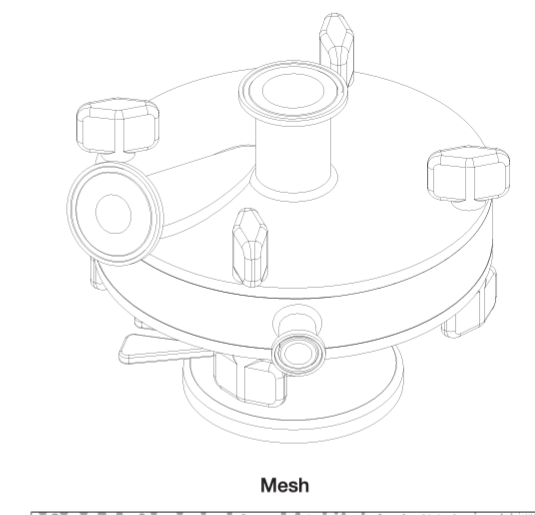 Sturtevant Sanitary Micronizer 喷气磨