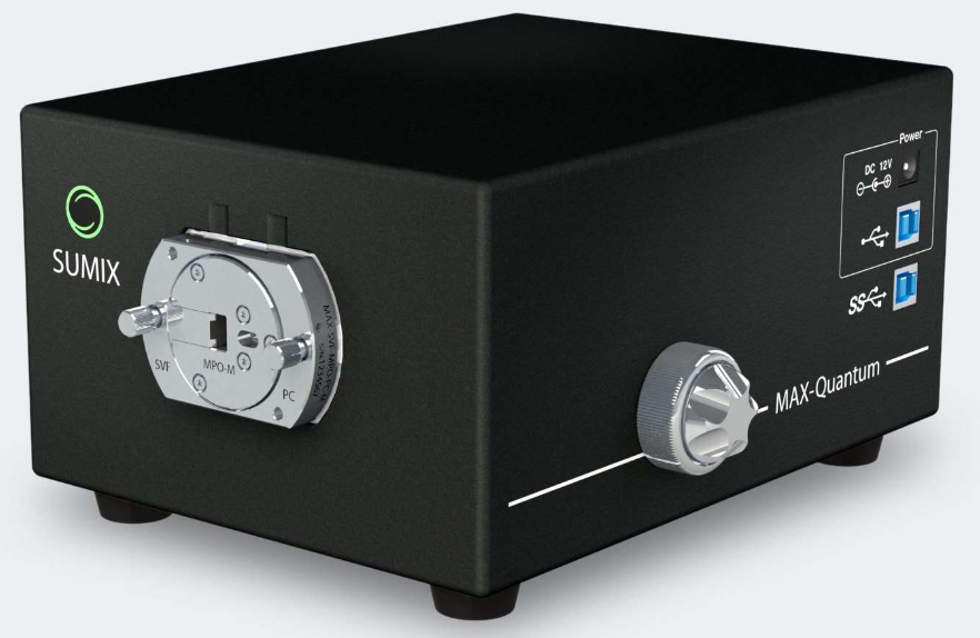 Sumix MAX-Quantum 干涉仪，白光干涉仪， 可用于端面几何检测、异常检测和导孔平行度和角度测量