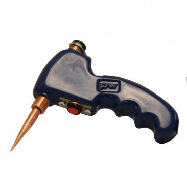 PG2 焊枪，焊接枪，带按钮触发器的手持电极，接受螺纹电极，焊枪手持件